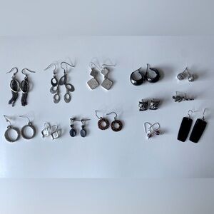 Lot 13 pairs stunning earrings